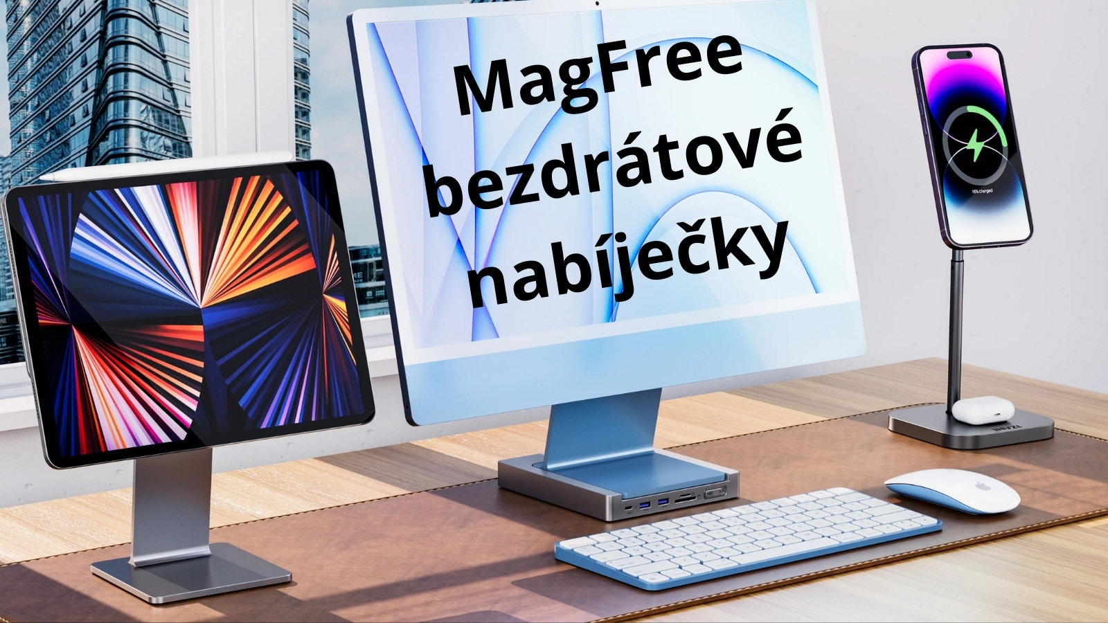 MagFree bezdrátové nabíječky INVZI kategorie 1600x900 px